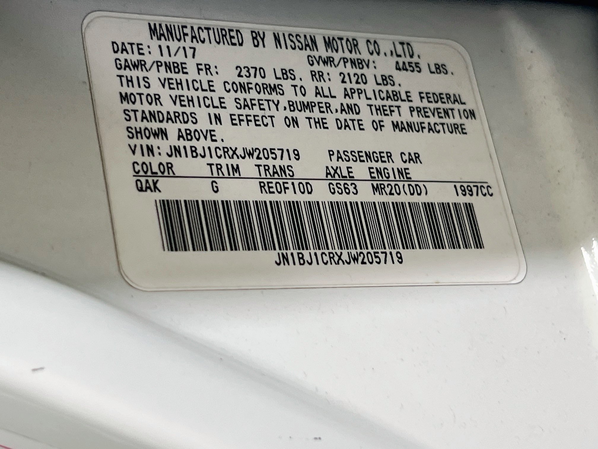 Used 2018 Nissan Rogue Sport S w/ S Appearance Package AWD/4WD image 29