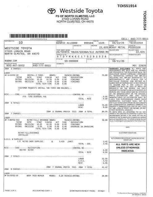 Certified 2026 Toyota Sienna XLE FWD image 22