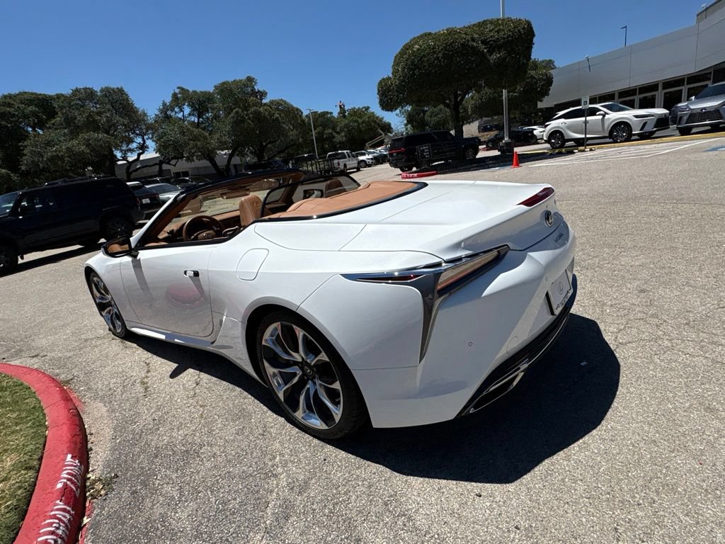 Used 2023 Lexus LC 500 Convertible RWD image 3