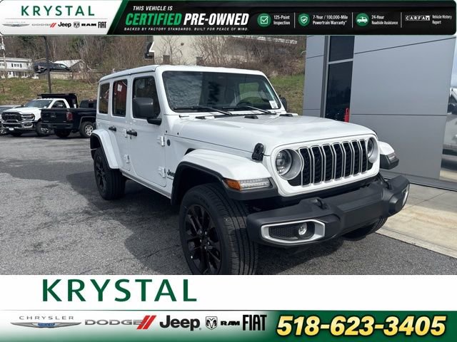 Certified 2025 Jeep Wrangler Unlimited Sahara w/ Safety Group AWD/4WD image 1