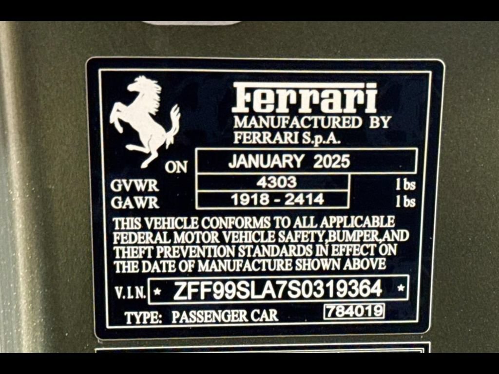 Used 2025 Ferrari 296 GTB RWD image 28