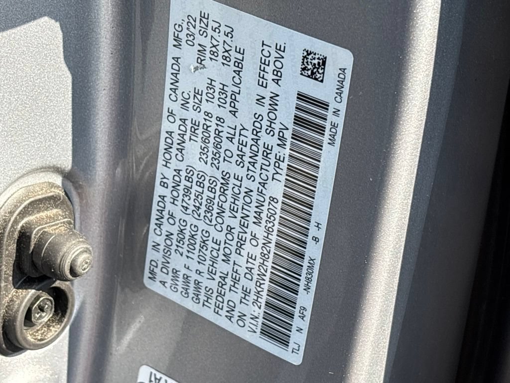 Used 2022 Honda CR-V EX-L image 19