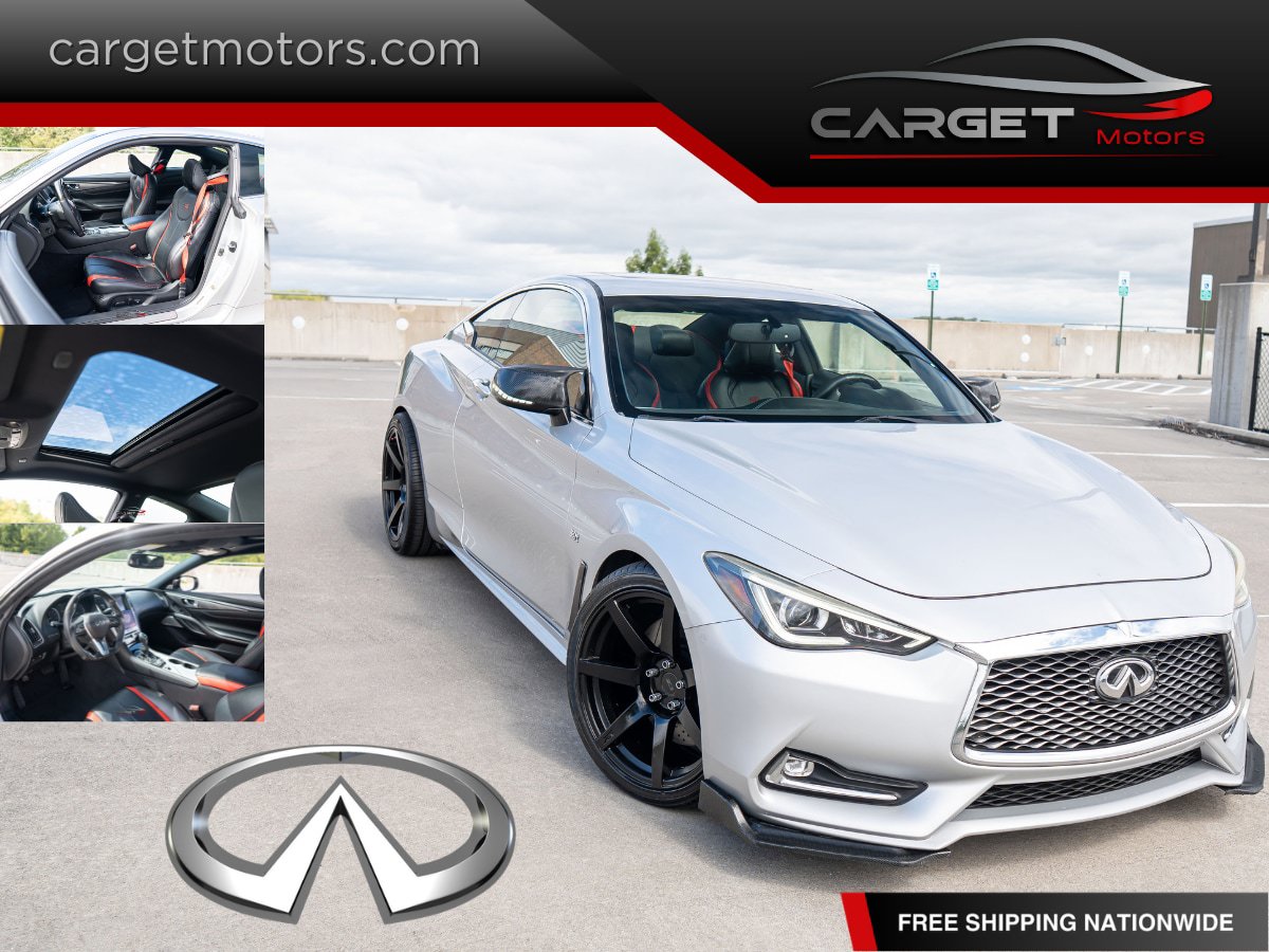 Used 2017 INFINITI Q60 3.0t w/ Premium Plus Package 3.0T