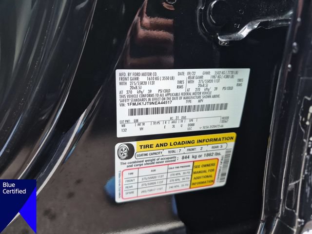 Certified 2022 Ford Expedition Max XLT AWD/4WD image 40