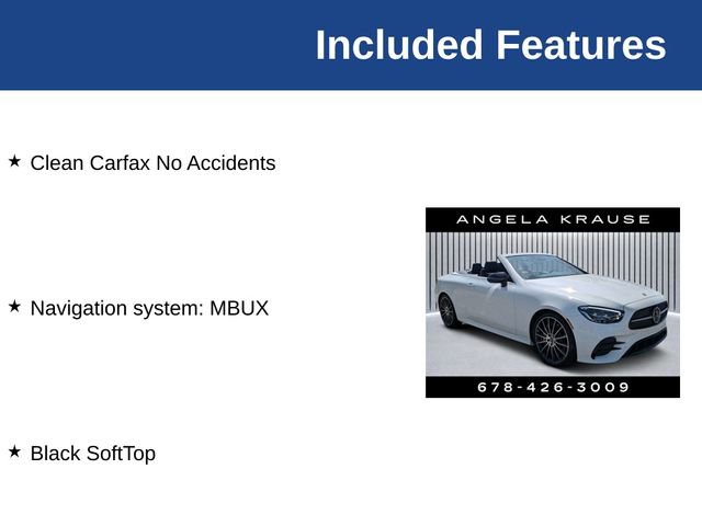 Used 2023 Mercedes-Benz E 450 Cabriolet image 5