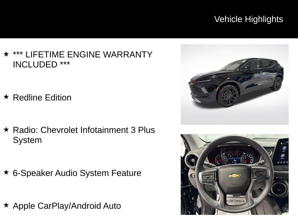 New 2025 Chevrolet Blazer LT w/ Redline Edition image 2