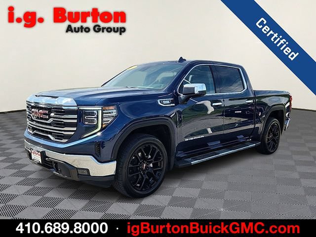 Certified 2023 GMC Sierra 1500 SLT w/ SLT Premium Package AWD/4WD image 3