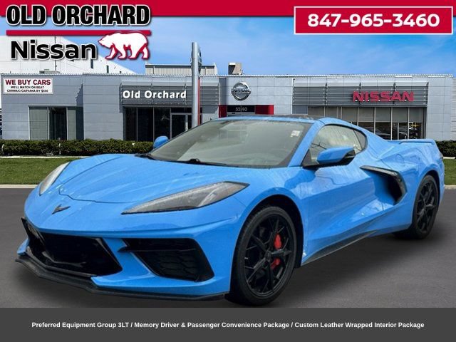 Used 2020 Chevrolet Corvette Stingray Premium Cpe w/ 3LT Preferred Equipment Group RWD image 1