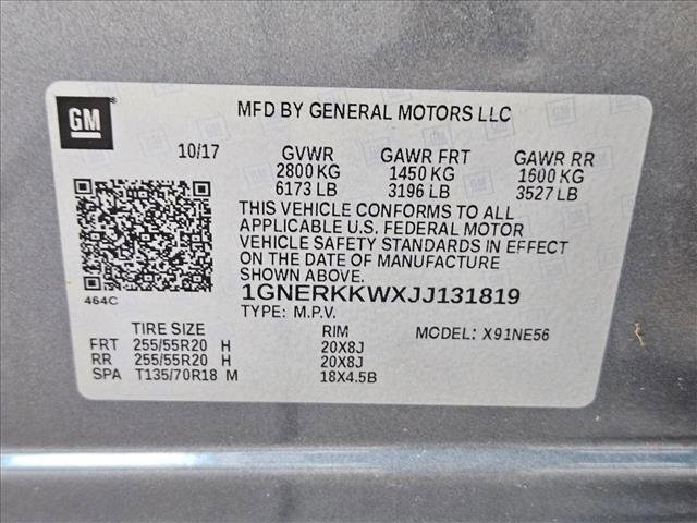 Used 2018 Chevrolet Traverse Premier w/ Driver Confidence II Package FWD image 21