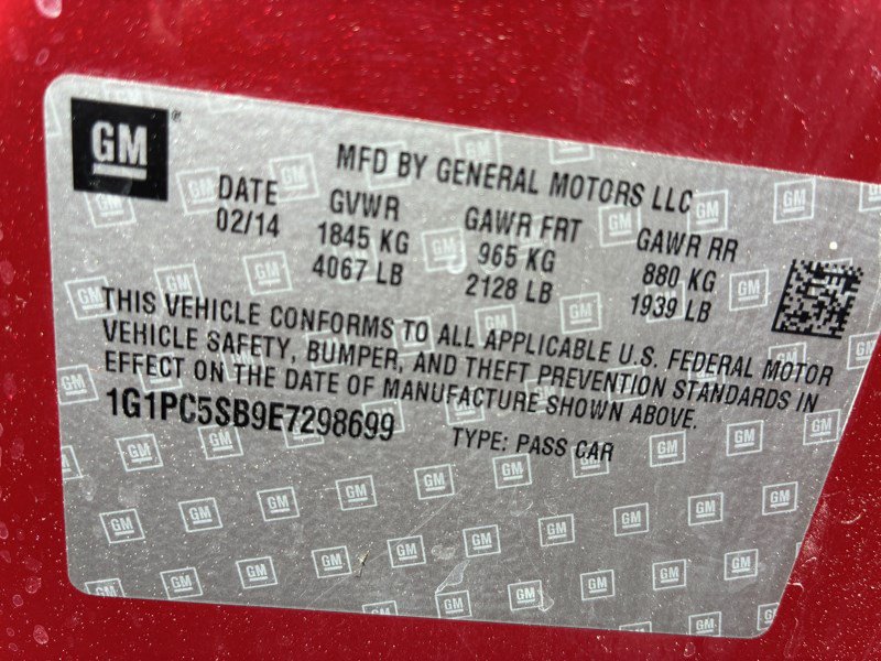 Used 2014 Chevrolet Cruze LT FWD image 19
