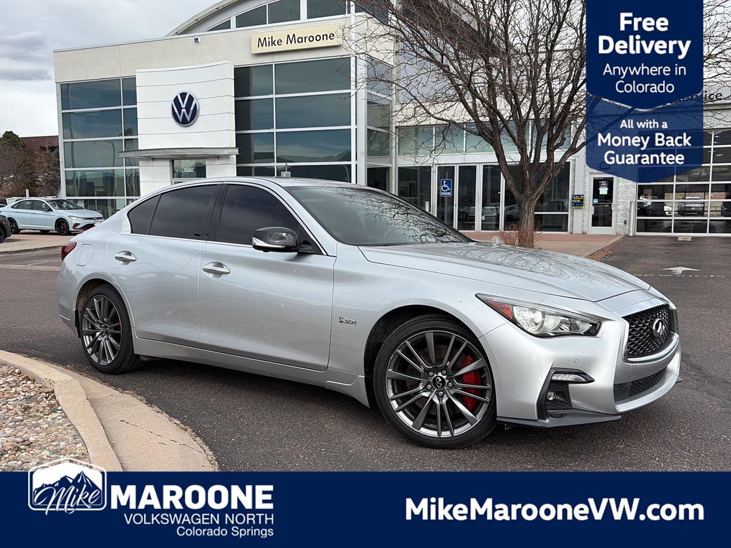 Used 2020 INFINITI Q50 Red Sport 400