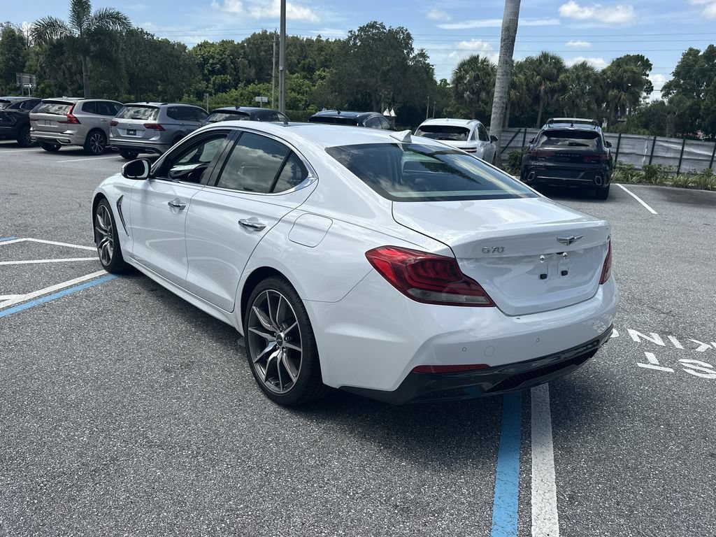 Used 2019 Genesis G70 2.0T Advanced w/ Dynamic Package RWD image 9