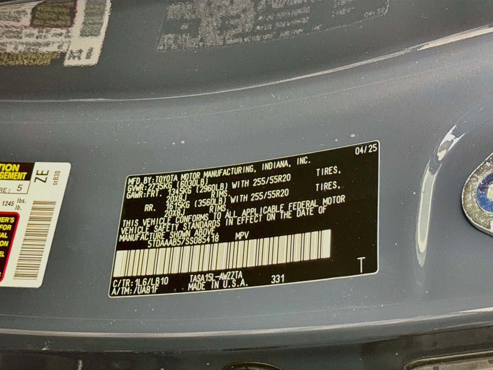 Used 2025 Toyota Grand Highlander AWD image 15