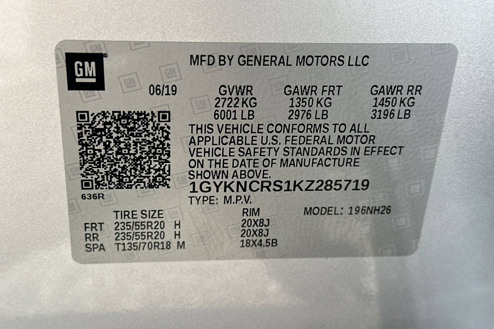 Certified 2019 Cadillac XT5 Luxury w/ Sport Package FWD image 40