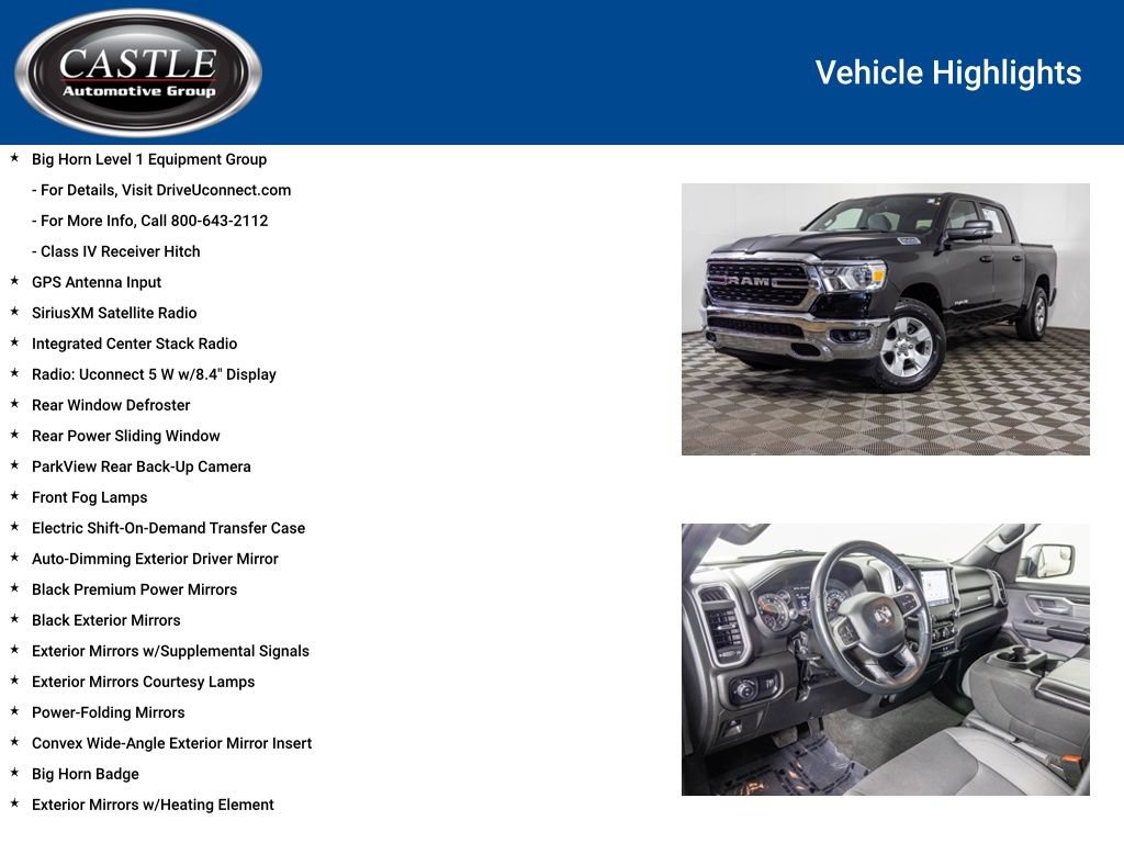 Used 2023 RAM 1500 Big Horn AWD/4WD image 12
