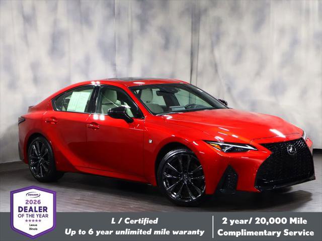 Certified 2025 Lexus IS 350 F Sport image 1