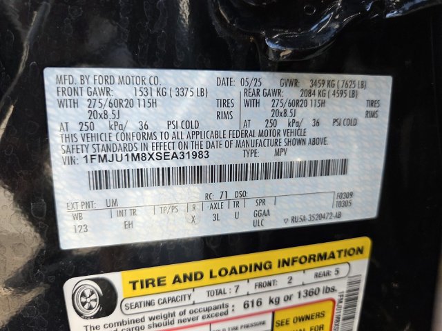 Certified 2025 Ford Expedition Platinum AWD/4WD image 22