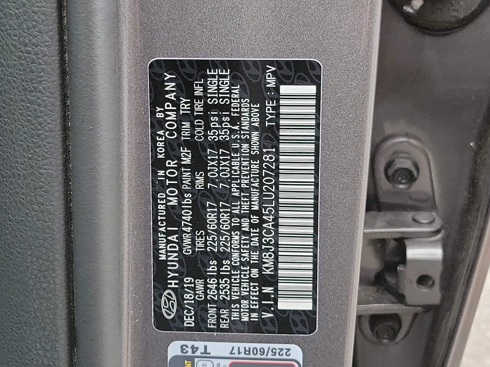 Used 2020 Hyundai Tucson Value AWD/4WD image 26