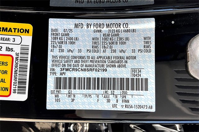 New 2025 Ford Bronco Sport Outer Banks w/ Outer Banks Tech Package+ image 13