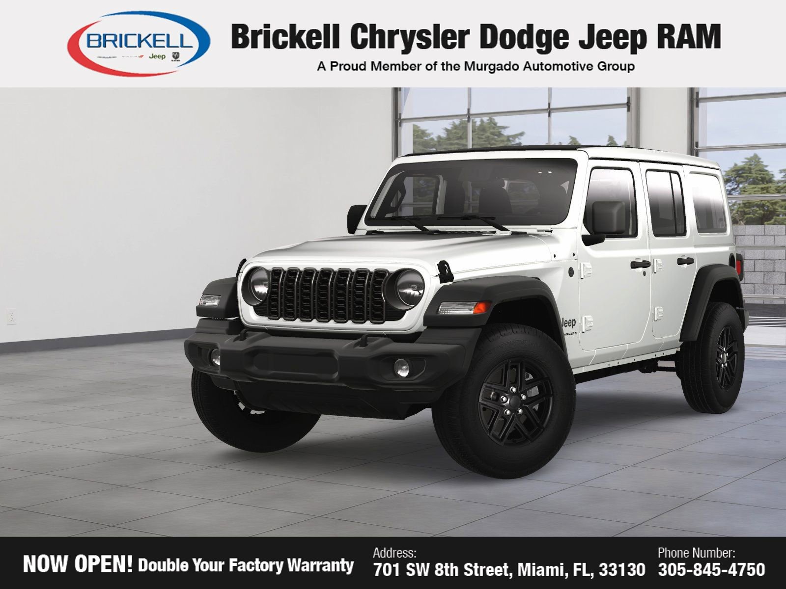 New 2025 Jeep Wrangler Sport S