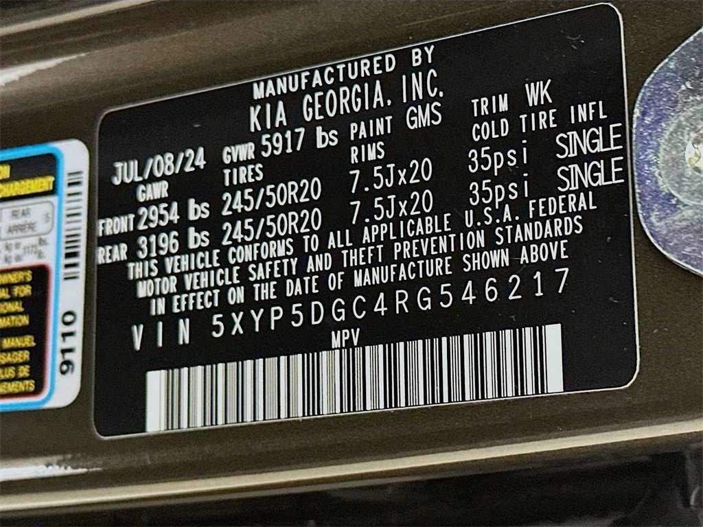 Certified 2024 Kia Telluride SX Prestige w/ Towing Package image 38