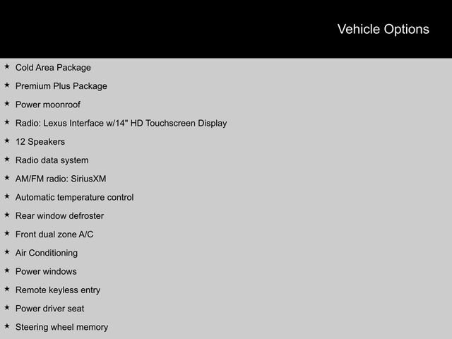 Used 2023 Lexus RX 350 Premium Plus w/ Cold Area Package image 2