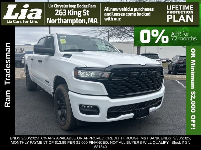 New 2025 RAM 1500 Tradesman w/ Night Edition