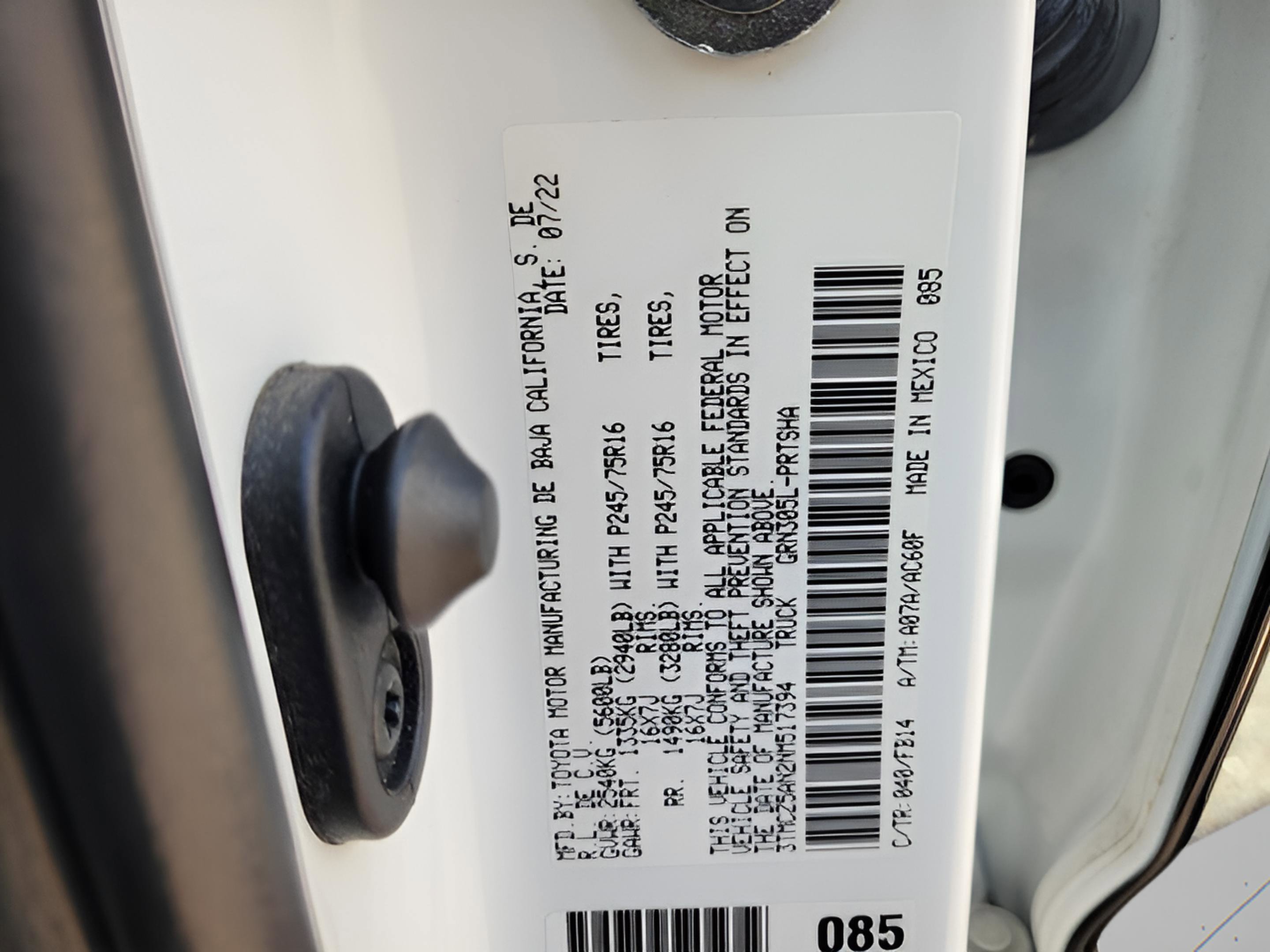 Used 2022 Toyota Tacoma SR image 30