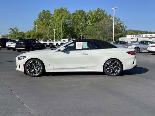 Used 2025 BMW 430i Convertible w/ Premium Package RWD image 2