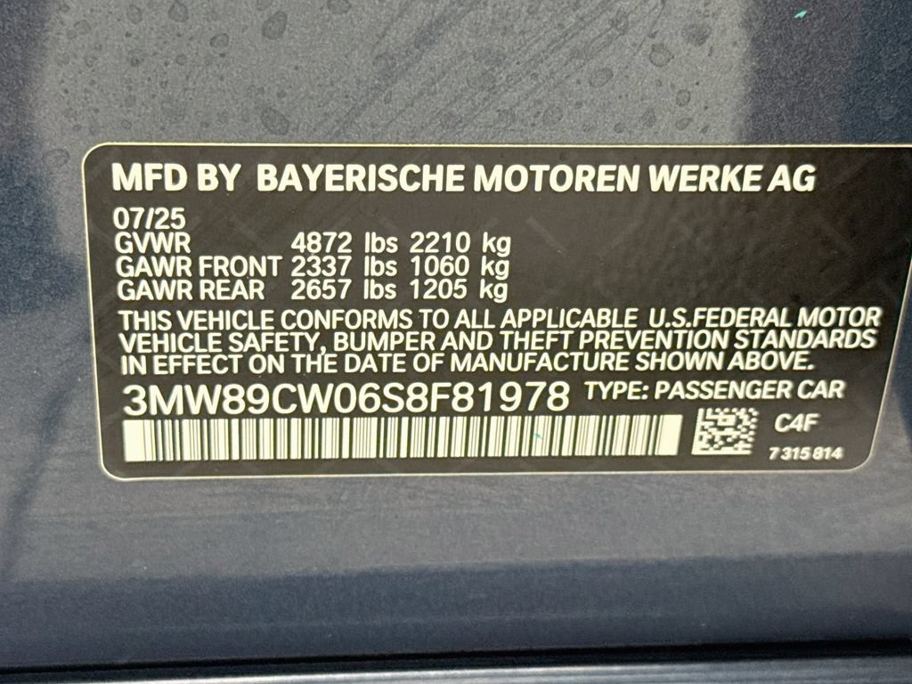 Certified 2025 BMW 330i xDrive Sedan w/ Premium Package AWD/4WD image 34