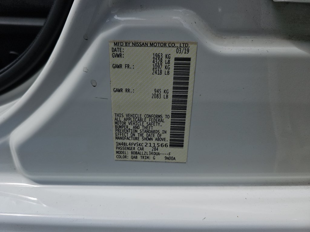 Used 2019 Nissan Altima 2.5 Platinum FWD image 33