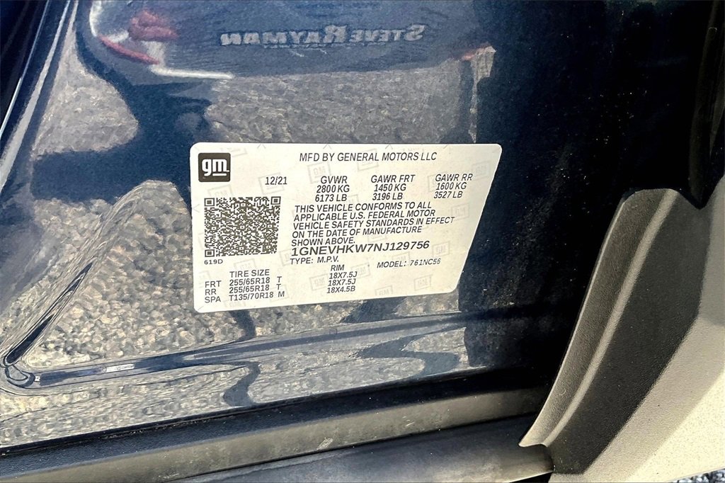 Certified 2022 Chevrolet Traverse LT image 17