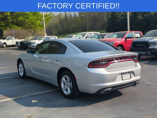 Certified 2021 Dodge Charger SXT w/ Leather Interior Group image 3