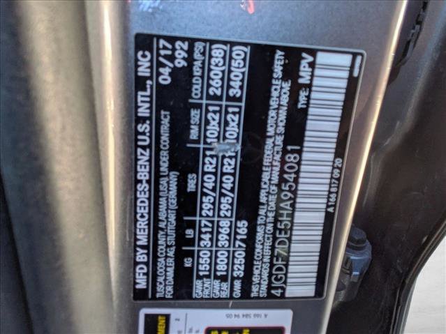 Used 2017 Mercedes-Benz GLS 550 GLS 550 image 23