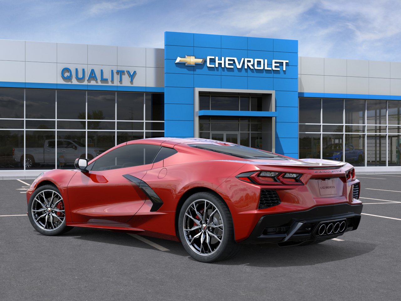 New 2027 Chevrolet Corvette Stingray Coupe w/ Stealth Interior Trim Package RWD image 3