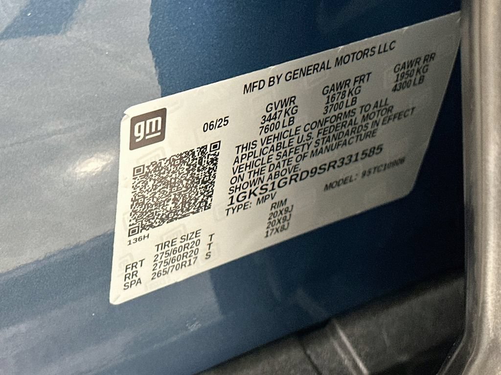 Used 2025 GMC Yukon XL Elevation RWD image 33