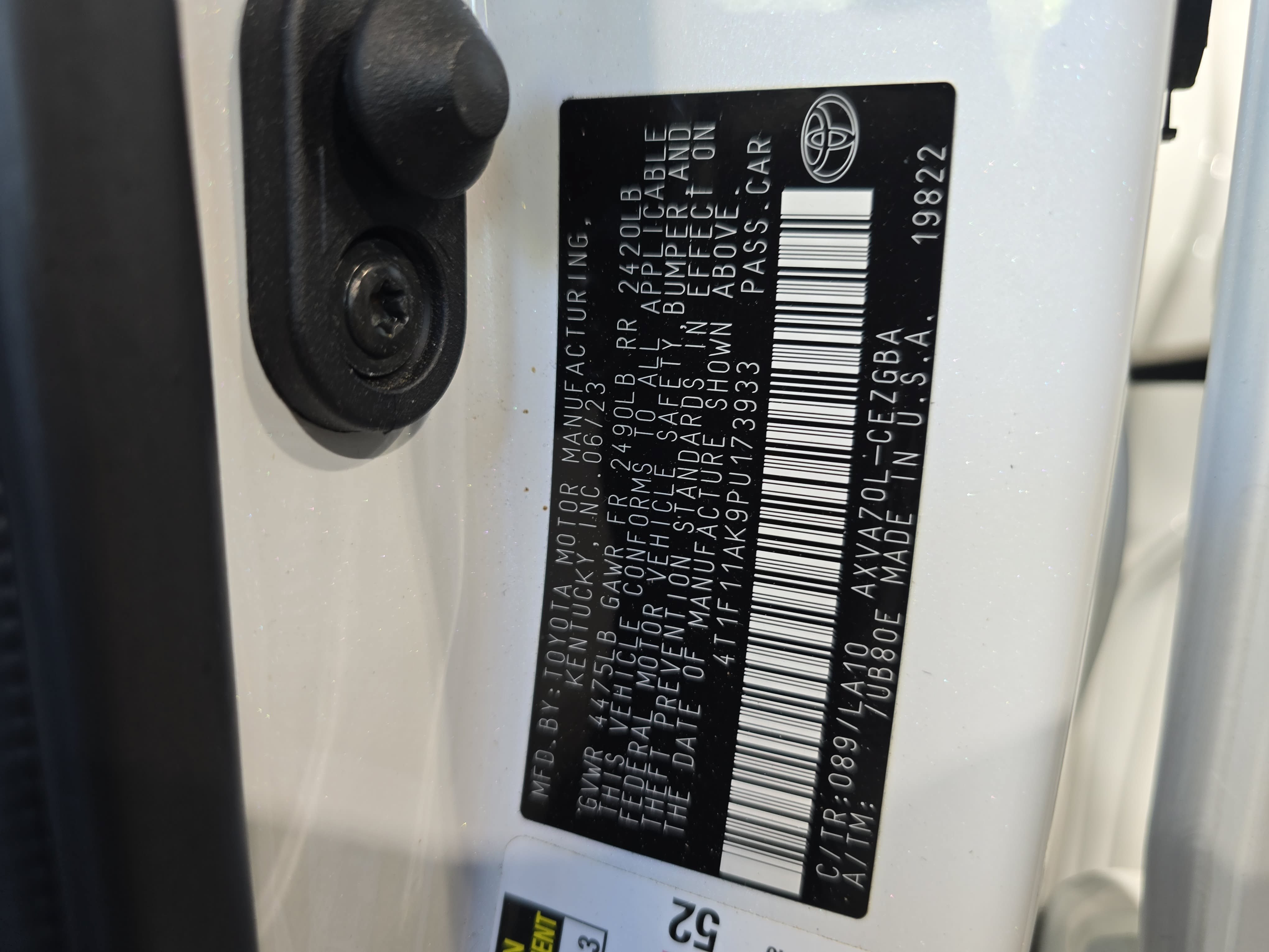 Certified 2023 Toyota Camry XLE FWD image 34