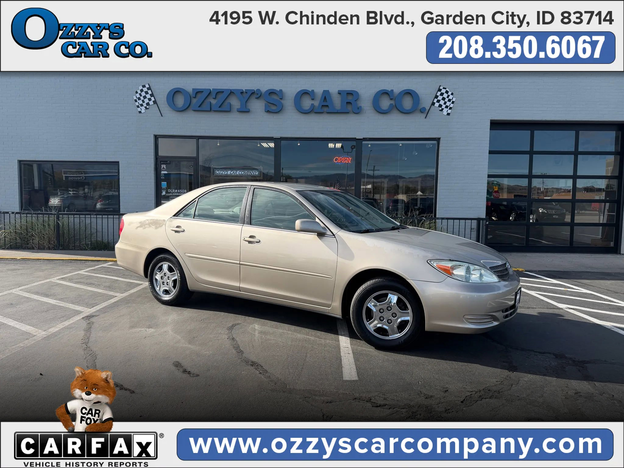 Used 2002 Toyota Camry LE