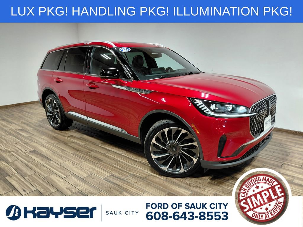 Used 2025 Lincoln Aviator Reserve w/ Equipment Group 201A AWD/4WD image 1