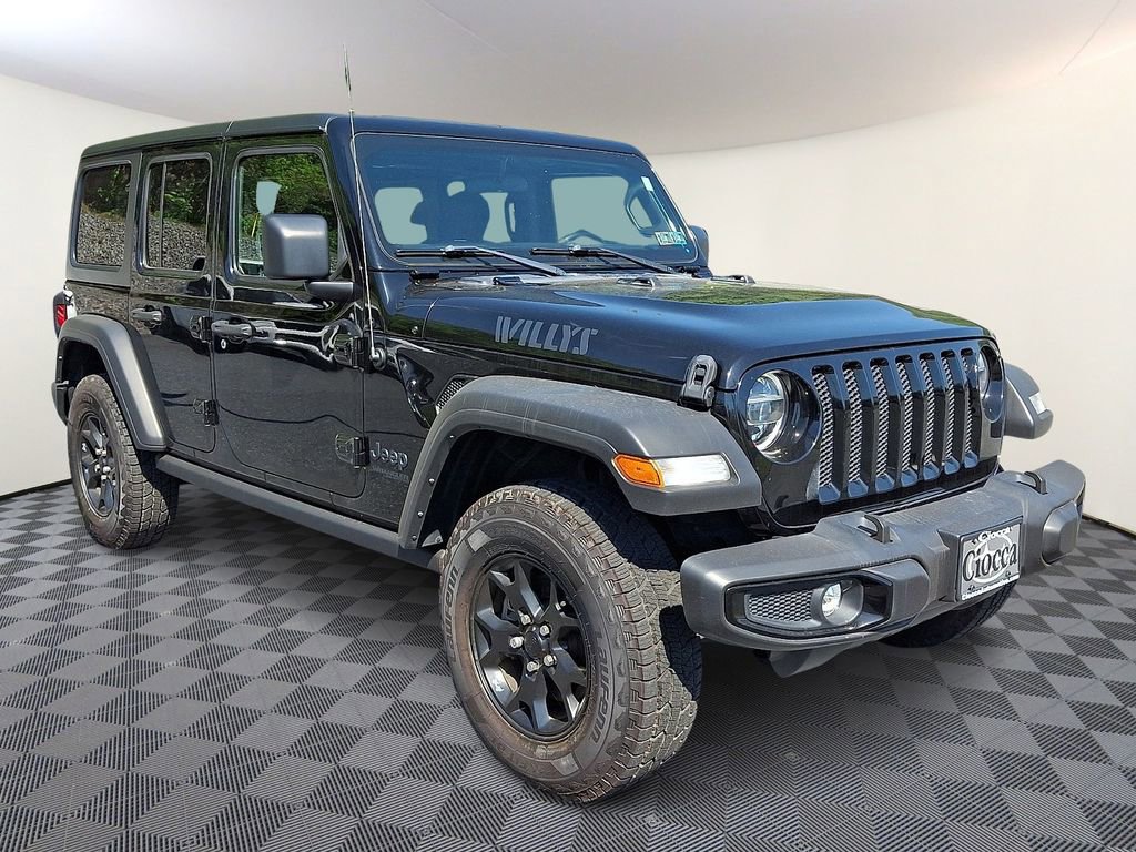 Used 2021 Jeep Wrangler Unlimited Sport AWD/4WD image 1