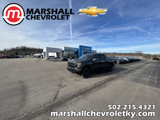 New 2026 Chevrolet Silverado 1500 Custom Trail Boss w/ Dark Appearance Package image 1