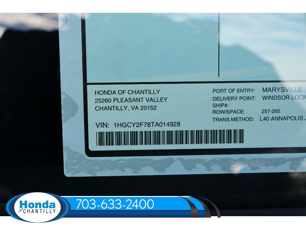 New 2026 Honda Accord Hybrid Sport-L FWD image 37