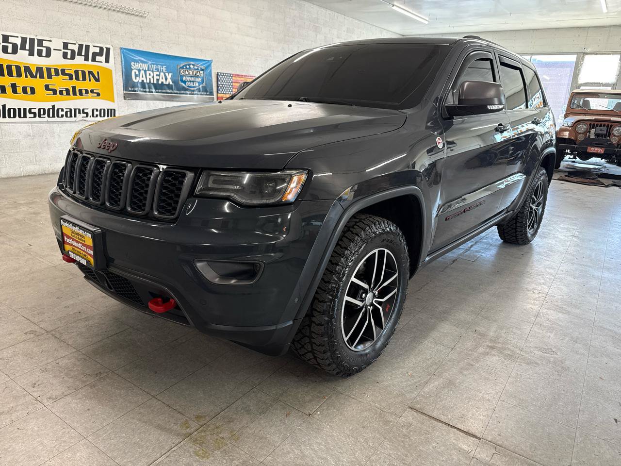 Used 2018 Jeep Grand Cherokee Trailhawk w/ Trailhawk Luxury Group AWD/4WD image 99