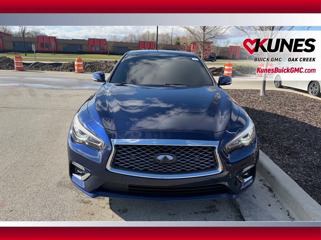 Used 2022 INFINITI Q50 Luxe w/ Cargo Package image 3