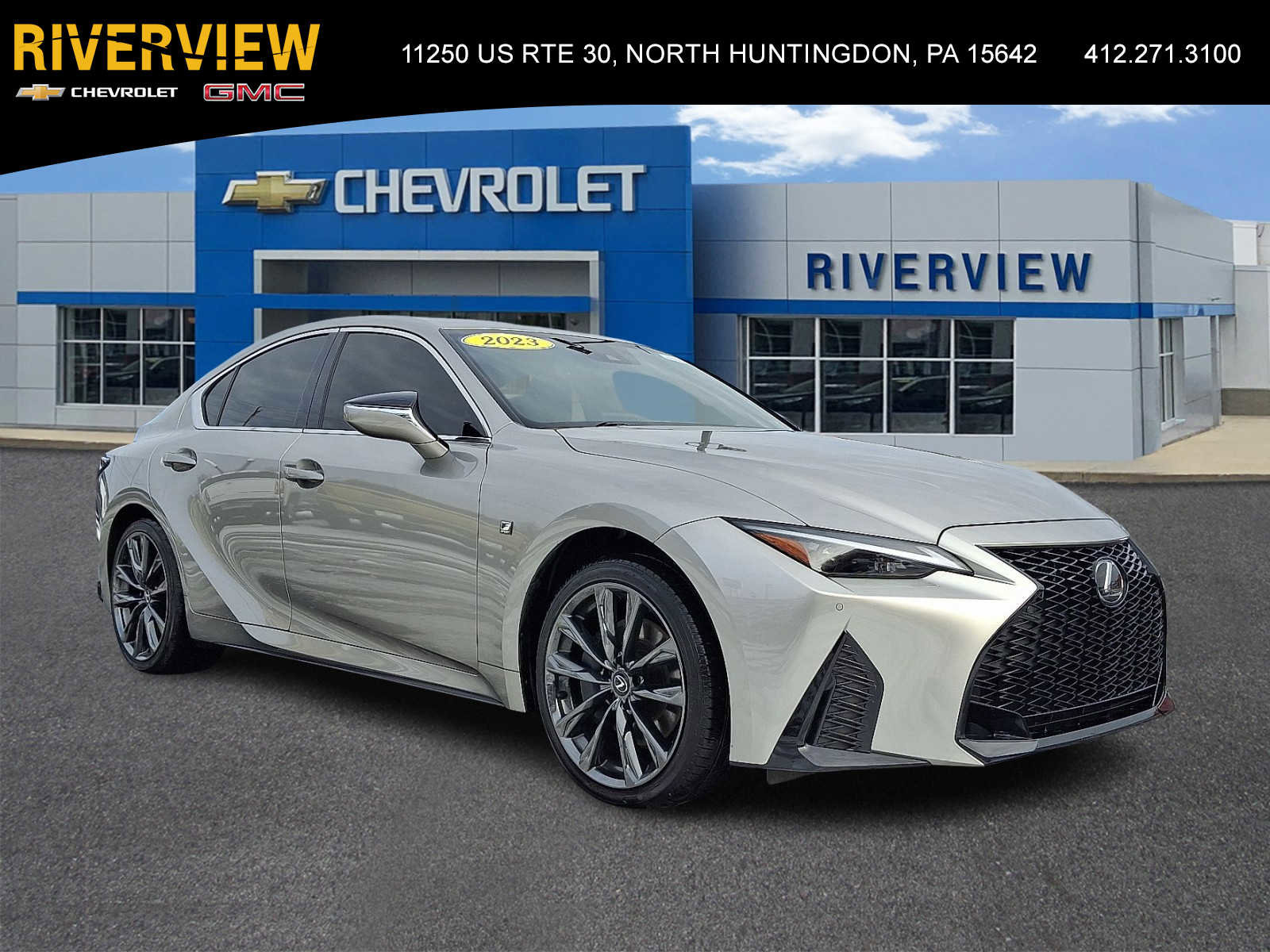 Used 2023 Lexus IS 350 F Sport w/ Memory Package