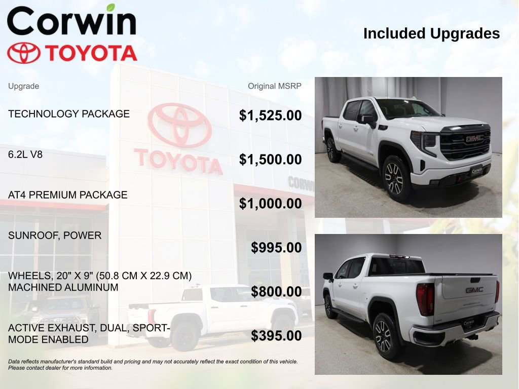 Used 2024 GMC Sierra 1500 AT4 w/ Technology Package image 4