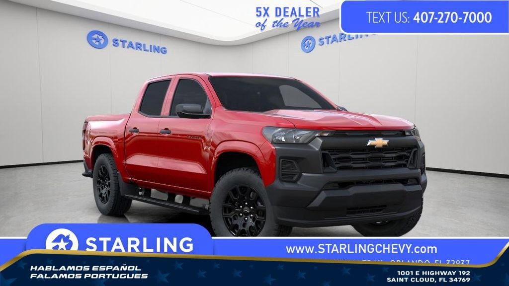 New 2026 Chevrolet Colorado W/T w/ WT Custom Package RWD image 7