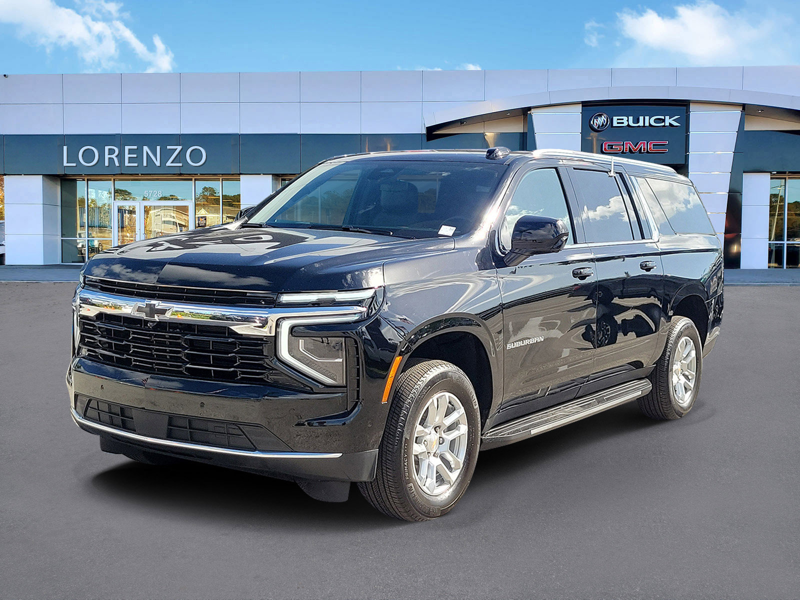 Used 2025 Chevrolet Suburban LS w/ LPO, Dark Essentials Package RWD image 1