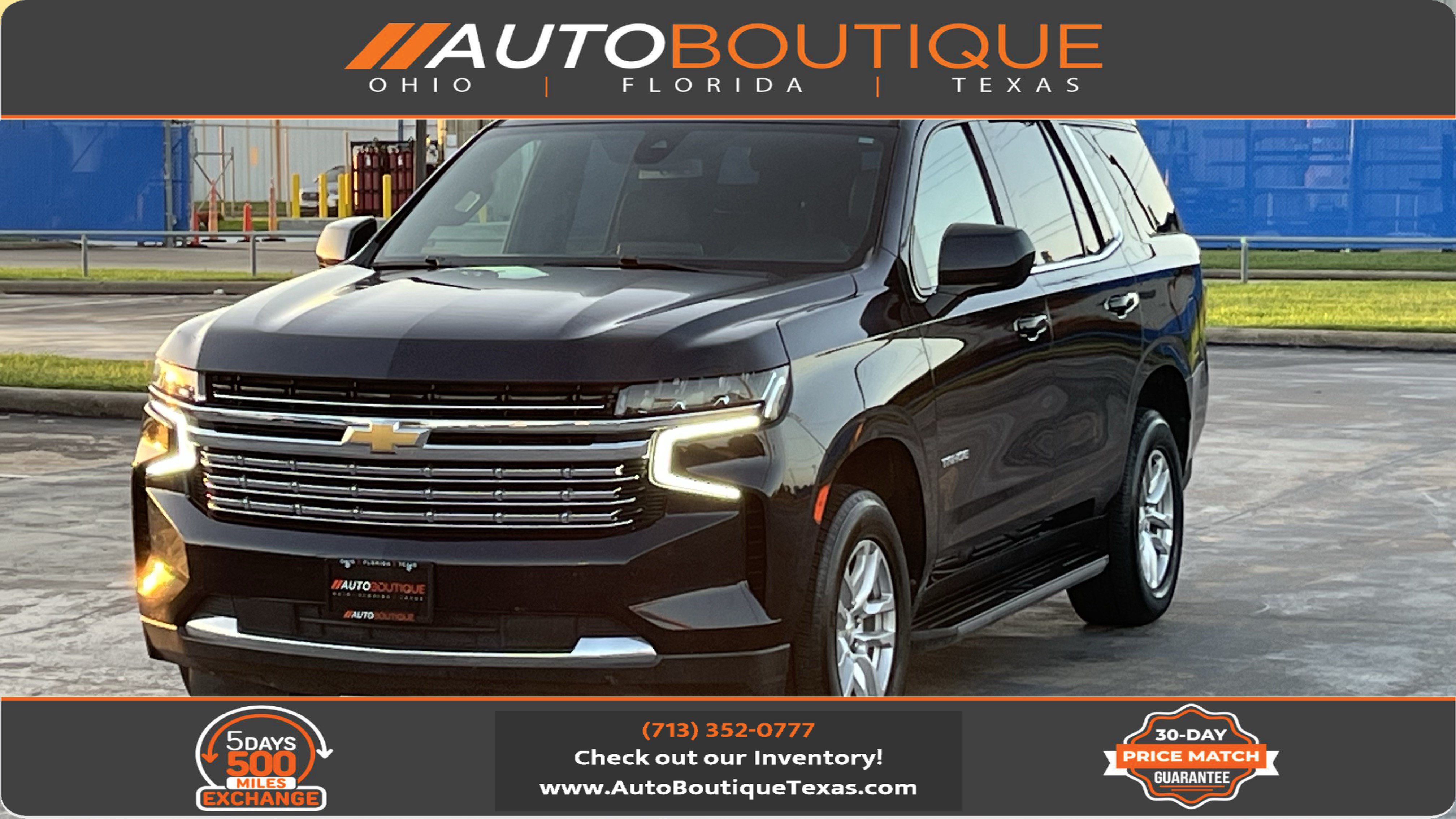 Used 2021 Chevrolet Tahoe LT RWD image 1
