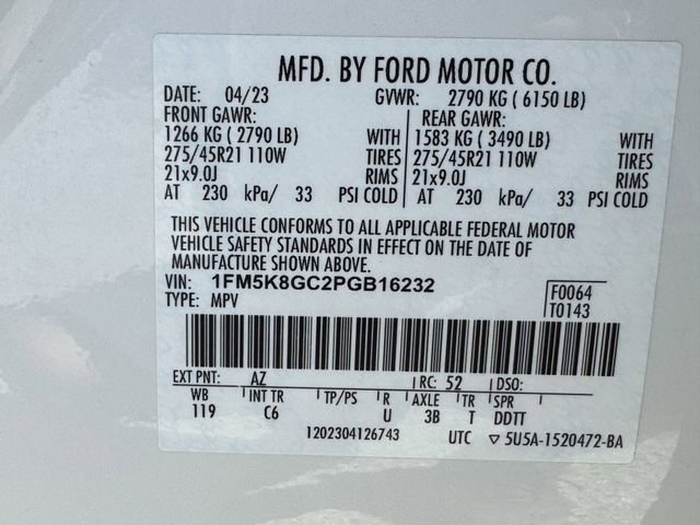 Used 2023 Ford Explorer ST w/ Equipment Group 401A image 40